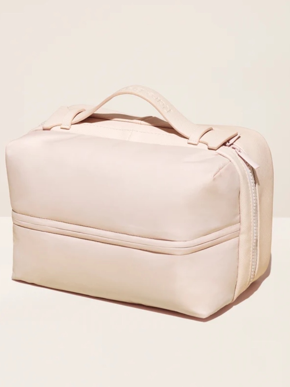 Rare Beauty Blush Pink Structured Cosmetic Case